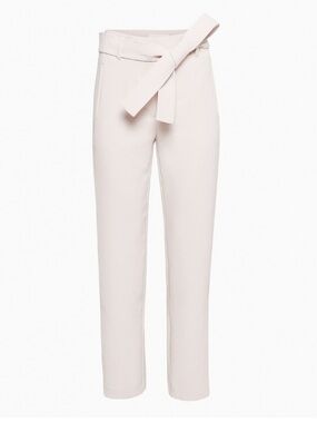 Wilfred Tie-Front Pants in Vin Gris